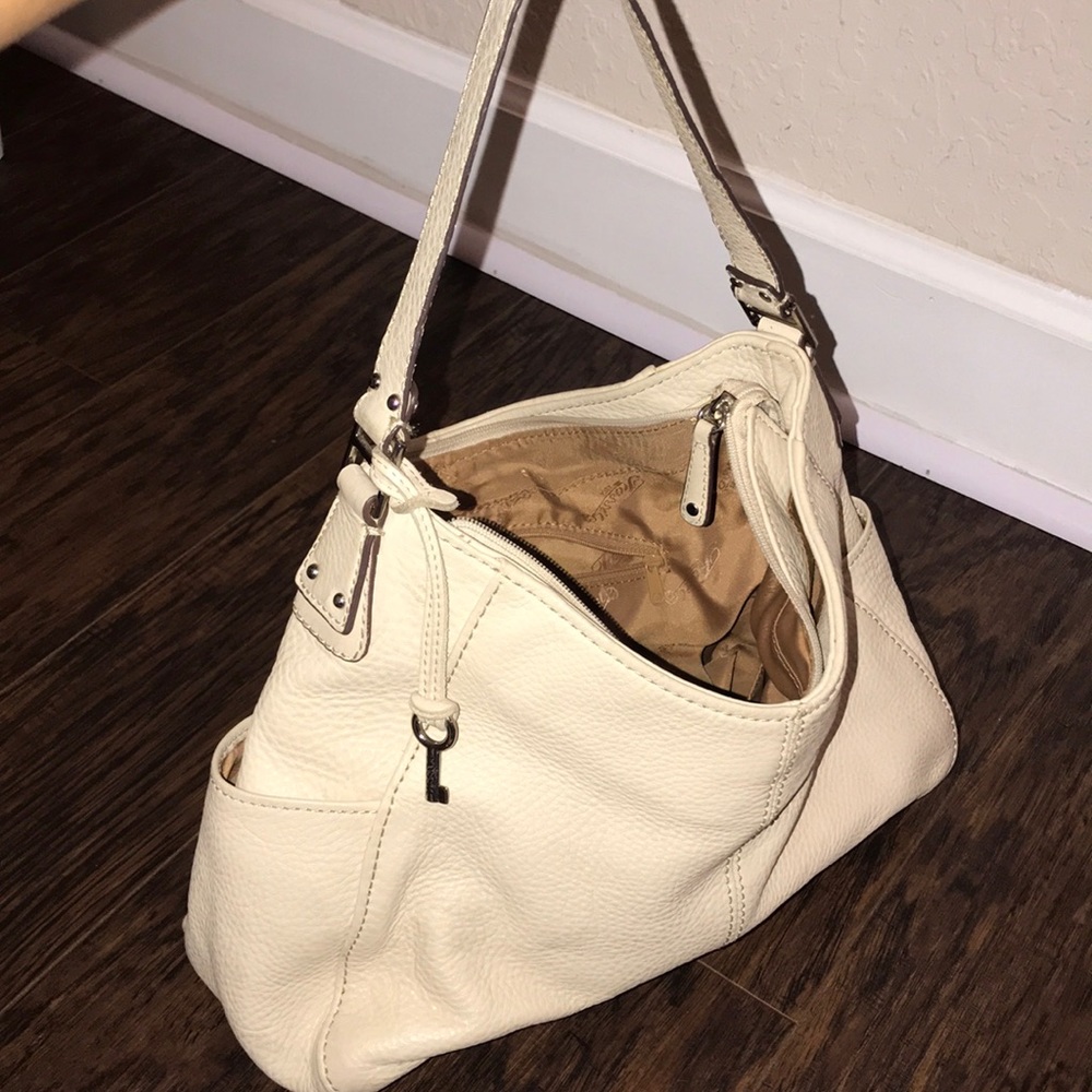 Fossil leather purse